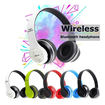 W - Audífonos Bluetooth Inalámbricos P47 + ENVÍO GRATIS