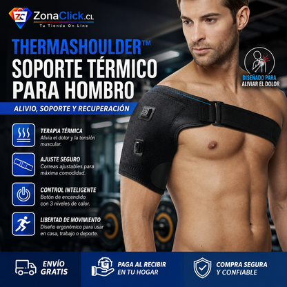 Almohadilla Térmica para Hombro ENVÍO GRATIS + PAGA AL RECIBIR 🏠