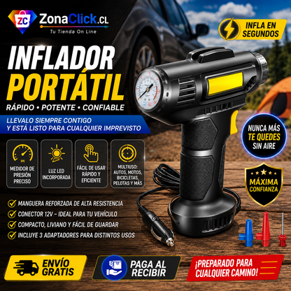 INFLADOR DIGITAL INFLADOR DE AIRE + 🚚ENVÍO GRATIS PAGA AL RECIBIR🏠
