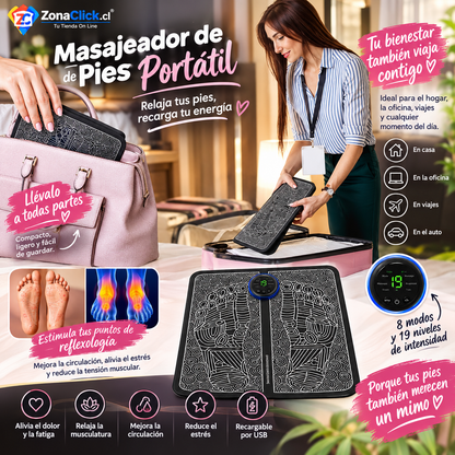 Pack de 2 Masajeadores de Pies USB 🚚ENVÍO GRATIS + PAGA AL RECIBIR🏠