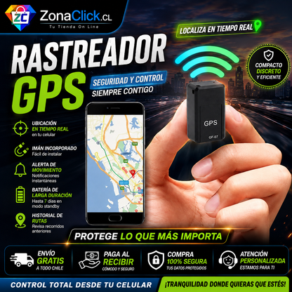 Mini GPS + ENVÍO GRATIS + PAGA AL RECIBIR