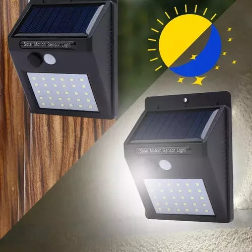 Foco Luz Solar 30 Led Sensor Movimiento ENVÍO GRATIS