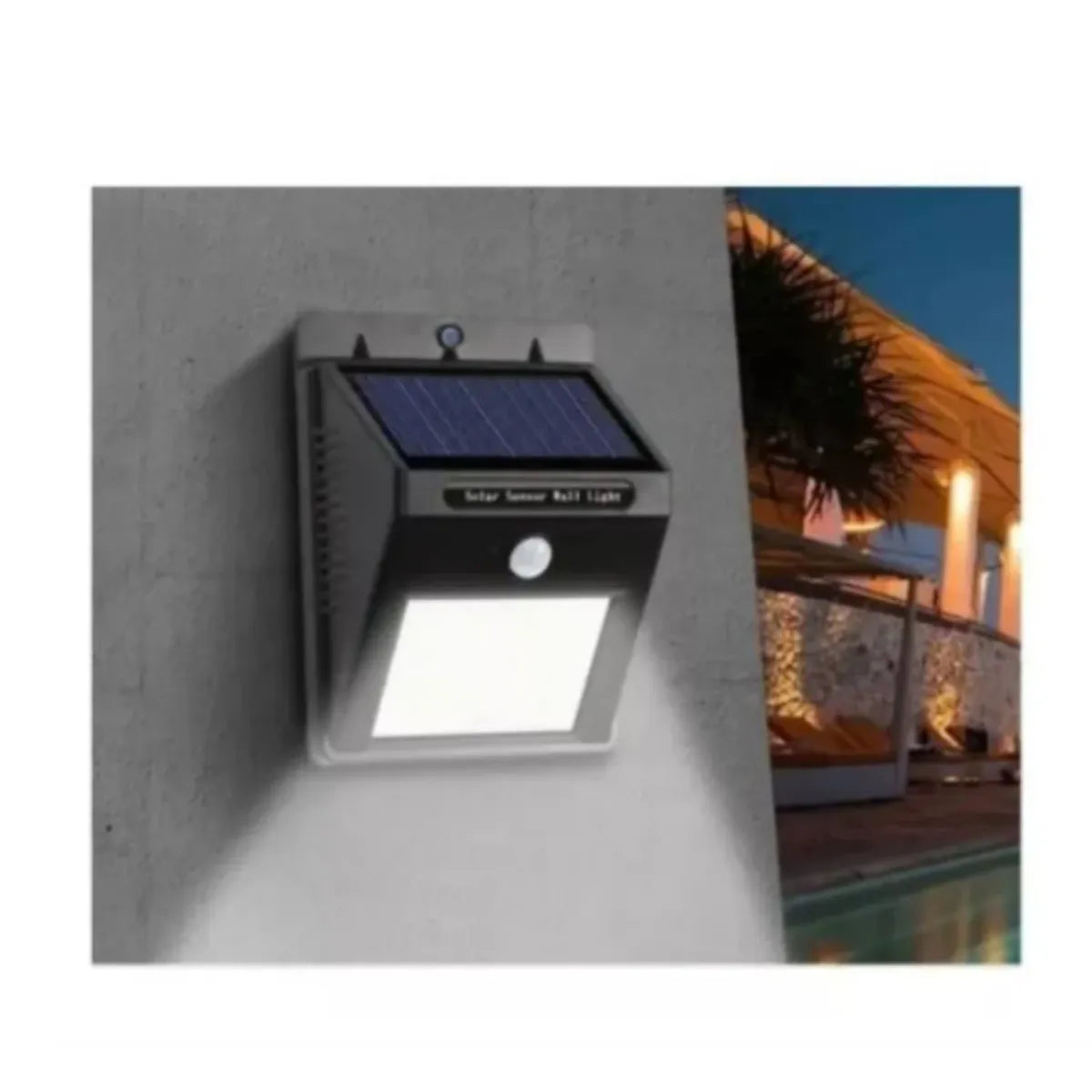 Foco Luz Solar 30 Led Sensor Movimiento ENVÍO GRATIS