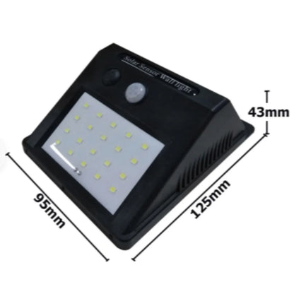 Foco Luz Solar 30 Led Sensor Movimiento ENVÍO GRATIS