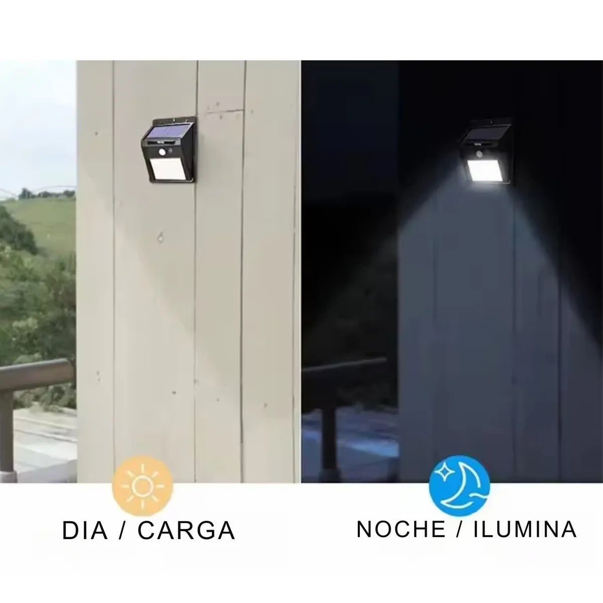 Foco Luz Solar 30 Led Sensor Movimiento ENVÍO GRATIS