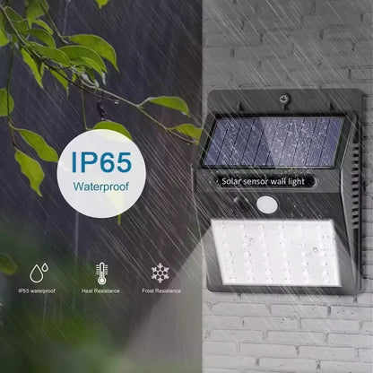Foco Luz Solar 30 Led Sensor Movimiento ENVÍO GRATIS