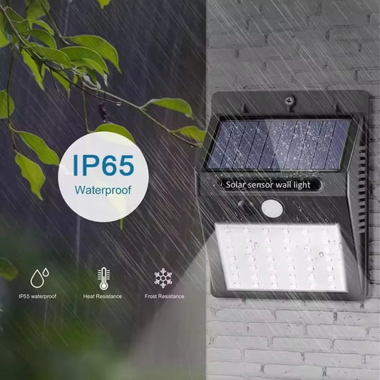 Foco Luz Solar 30 Led Sensor Movimiento ENVÍO GRATIS