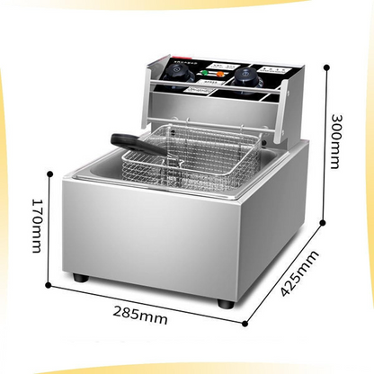 Freidora Eléctrica Profesional de 6L + ENVÍO GRATIS