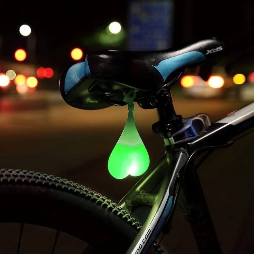 Luz Trasera LED Divertida 🍒 para Bicicleta ENVÍO GRATIS + PAGA AL RECIBIR🏠
