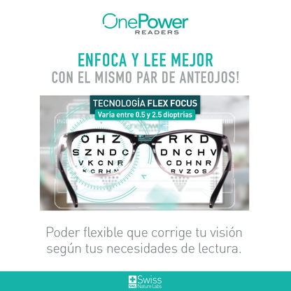 Pack 3 👓- One Power Readers Lentes Multifocal + ENVÍO GRATIS + PAGA AL RECIBIR🏡
