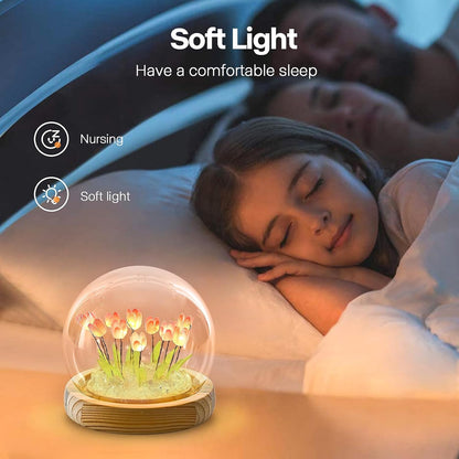 Lámpara LED Nocturna De Tulipanes