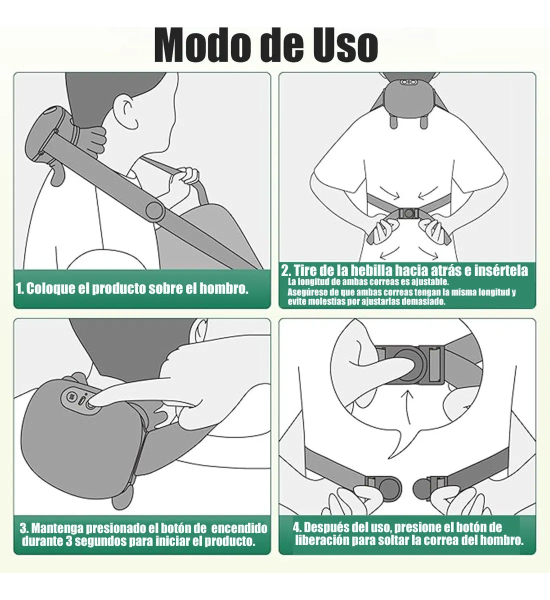 Masajeador Eléctrico Portátil de Dedos con Calor y Vibración + ENVÍO GRATIS 🏡