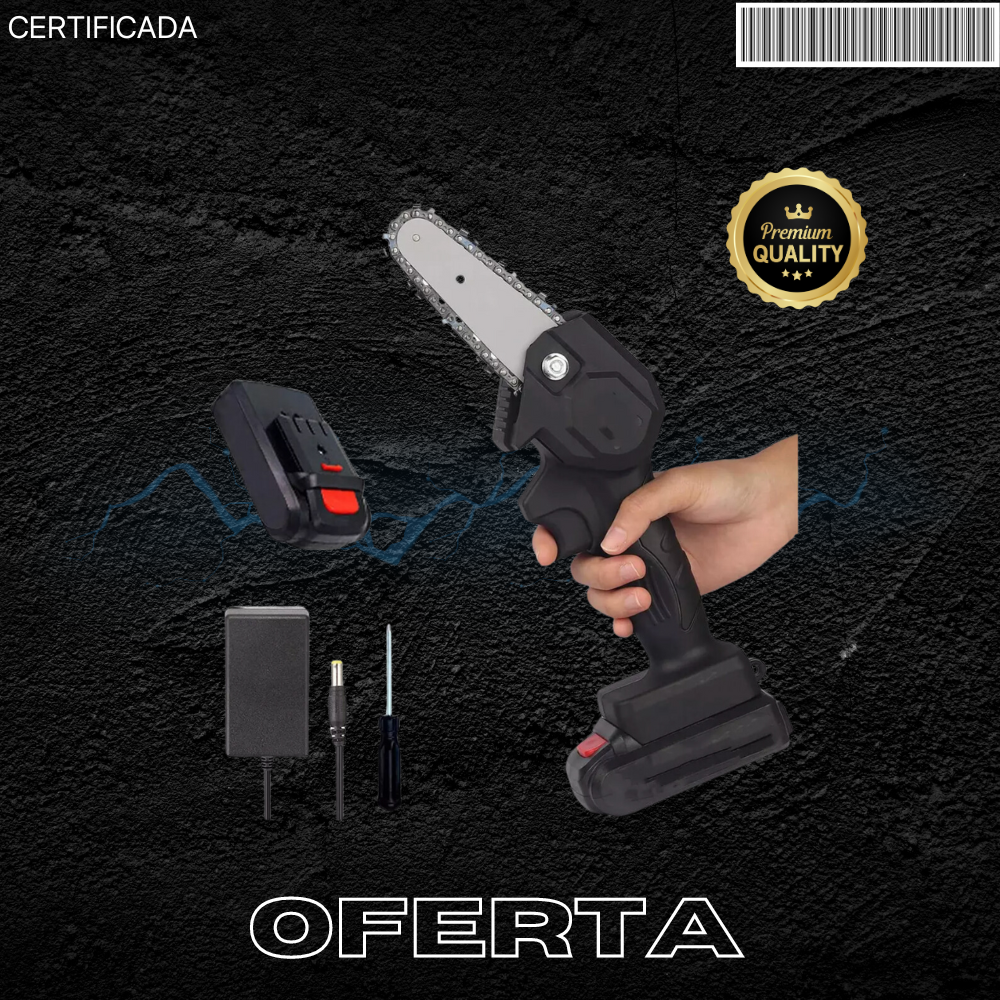 Mini Motosierra Inalámbrica 1 Batería + ENVÍO GRATIS
