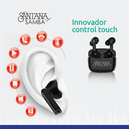 🎧Santana Mambo Auriculares Inalámbricos🎶🚚ENVÍO GRATIS + PAGA AL RECIBIR🏠
