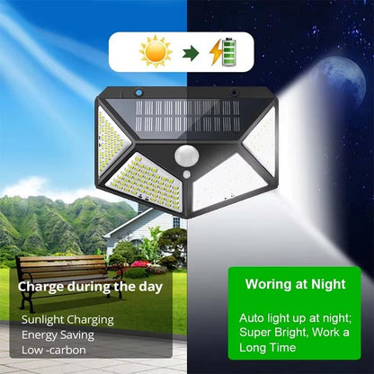 Foco Solar ☀️ Premium con Sensor 💡PACK 2 + ENVÍO GRATIS + PAGA AL RECIBIR📦