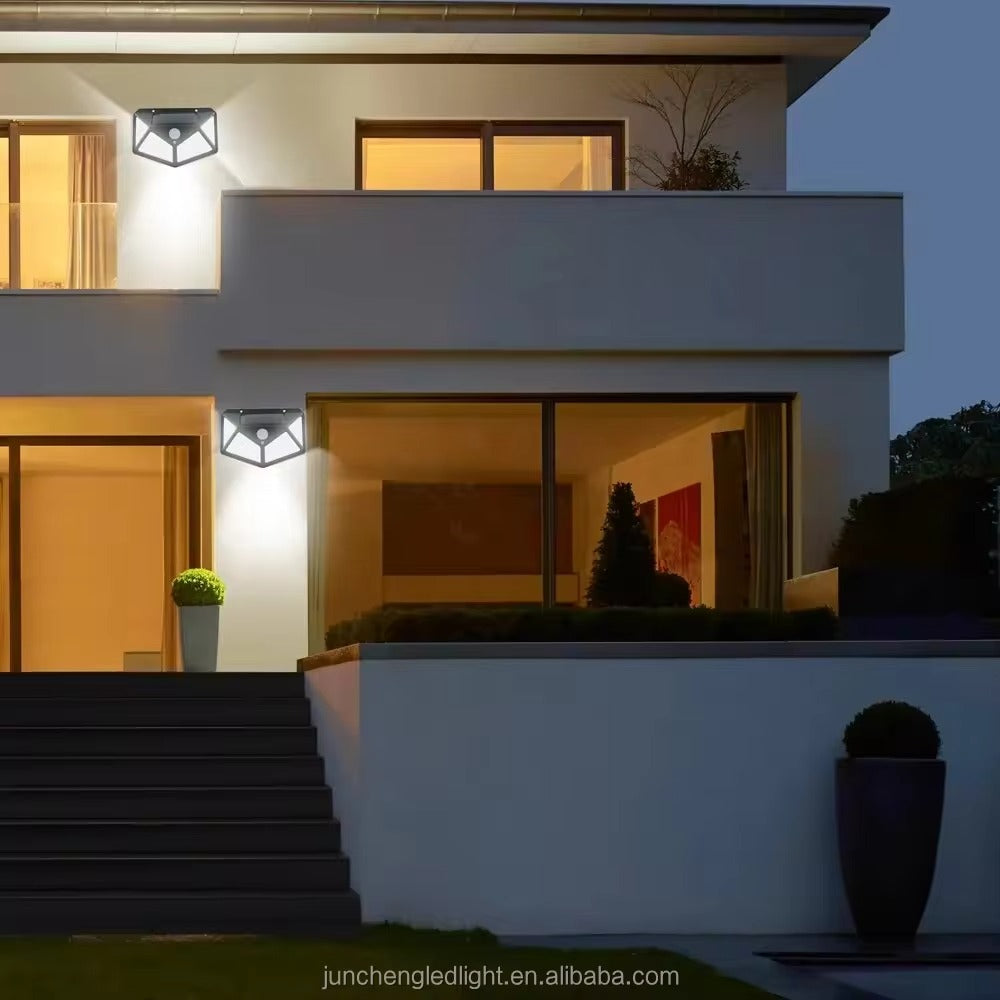 Foco Solar ☀️ Premium con Sensor 💡PACK 2 + ENVÍO GRATIS + PAGA AL RECIBIR📦
