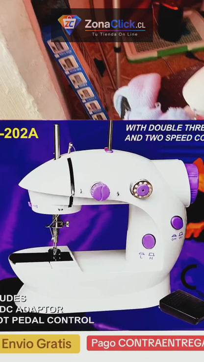 Mini Máquina de Coser Eléctrica Multifunción + ENVÍO GRATIS + PAGA AL RECIBIR