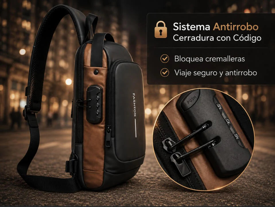 🛡️ Bolso Antirrobo🔒: La Protección Que Necesitas, Con Estilo✨ ENVÍO GRATIS🔥