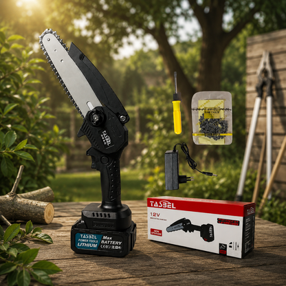Mini Motosierra Inalámbrica 1 Batería + ENVÍO GRATIS