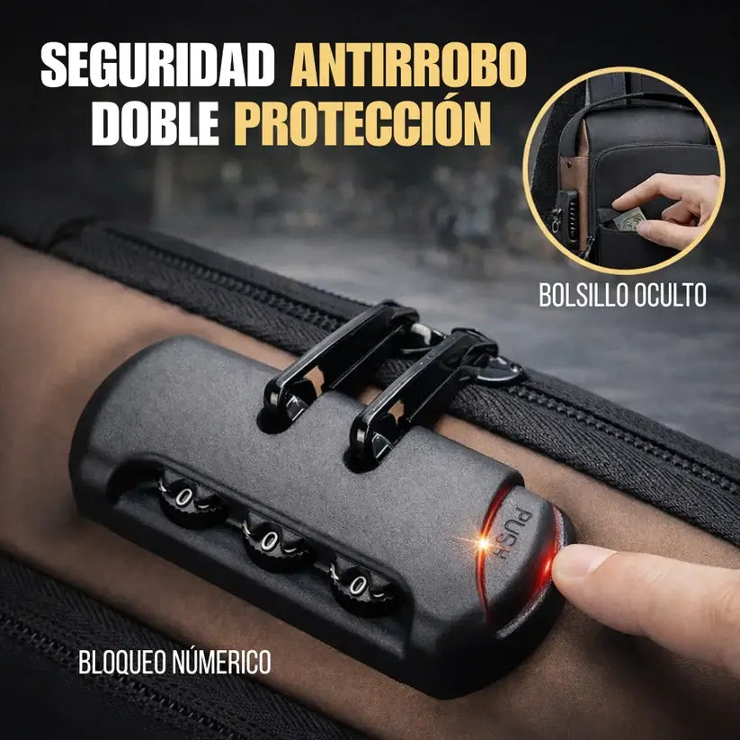 🛡️ Bolso Antirrobo🔒: La Protección Que Necesitas, Con Estilo✨ ENVÍO GRATIS🔥