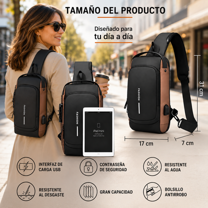 🛡️ Bolso Antirrobo🔒: La Protección Que Necesitas, Con Estilo✨ ENVÍO GRATIS🔥