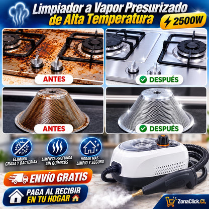 Limpiadora a Vapor Multiuso Elimina Grasa - ENVÍO GRATIS - PAGA AL RECIBIR✅