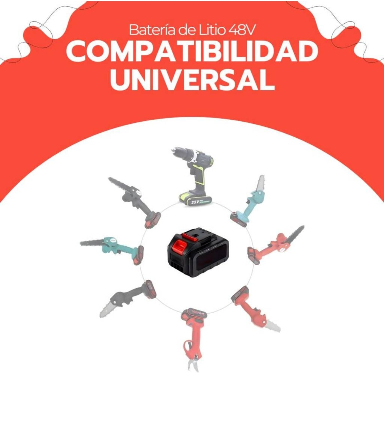 Pack 2 Batería 48v + ENVIO GRATIS