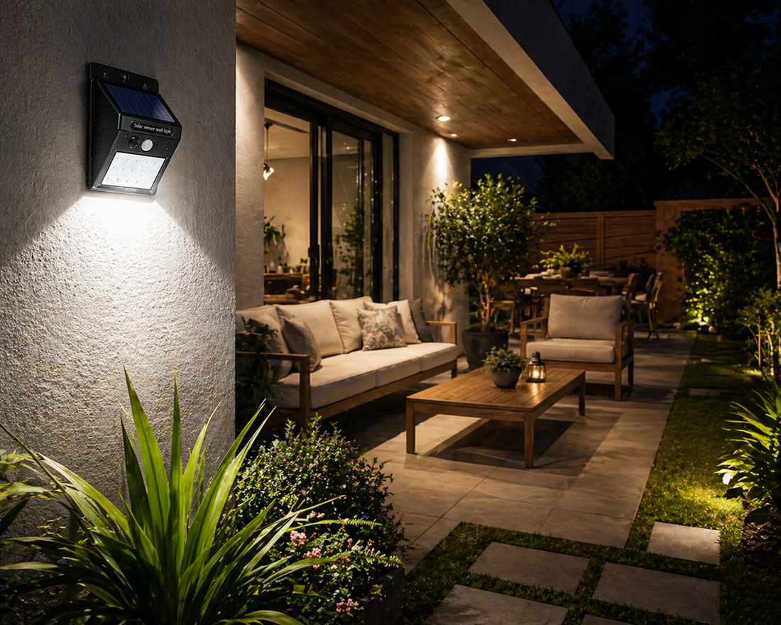 Foco Luz Solar 30 Led Sensor Movimiento ENVÍO GRATIS