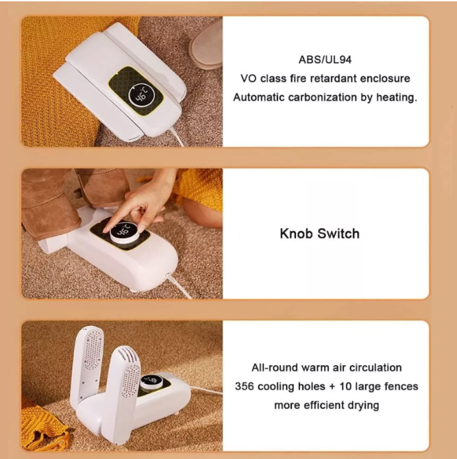 DryStep Pro - Secador Inteligente de Zapatos 👟 + ENVÍO GRATIS + PAGA AL RECIBIR🏠