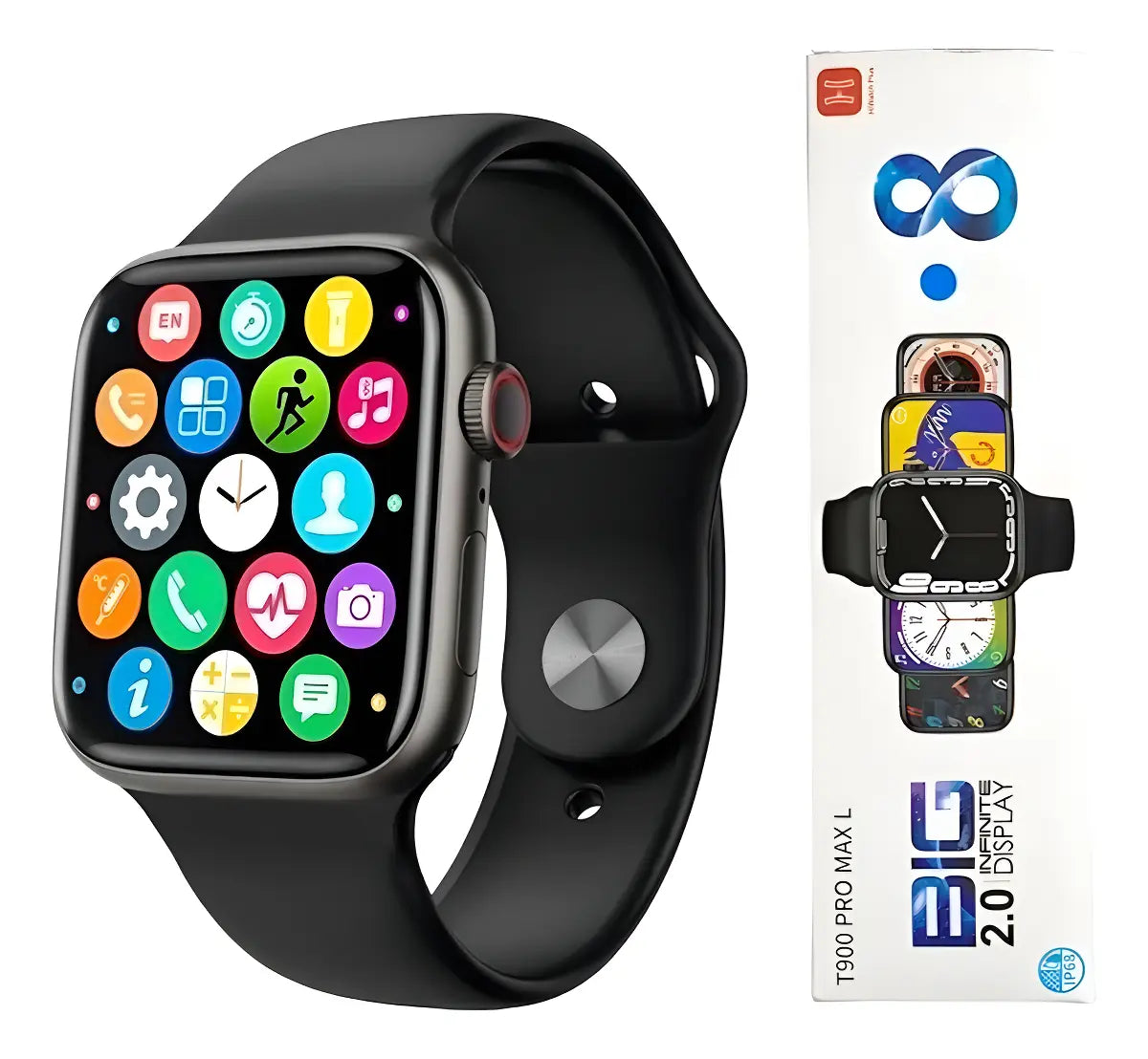 Smartwatch T900 Pro Max USB - Tecnología, Estilo y Conexión en tu Muñeca ✨