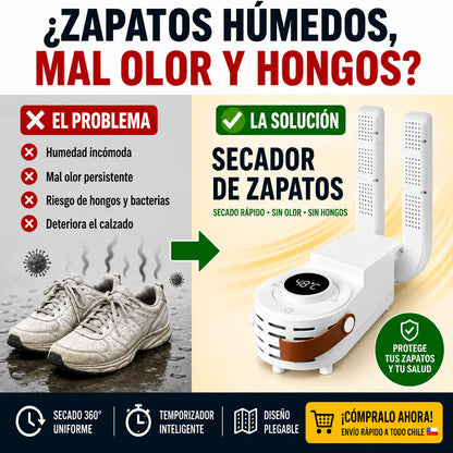 DryStep Pro - Secador Inteligente de Zapatos 👟 + ENVÍO GRATIS + PAGA AL RECIBIR🏠
